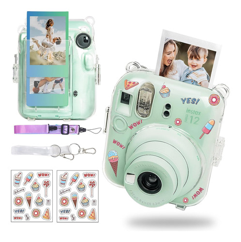 Funda Fujifilm Instax Mini 12 - Plastico Transparente Dura