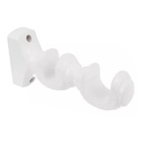 Kit Suporte Duplo 19/28mm Branco Madeira ( Par )