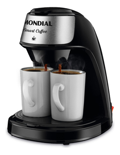 Cafeteira Elétrica Smart Coffe Mondial Preto/inox 500w C-42-