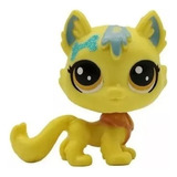 Boneco Littlest Pet Shop Lps Gatinha Branca E Rosa #2291