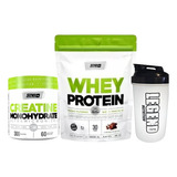 Star Nutrition Whey Protein Chocolate 908g + Creatina 100% Pura 300g + Vaso 600ml