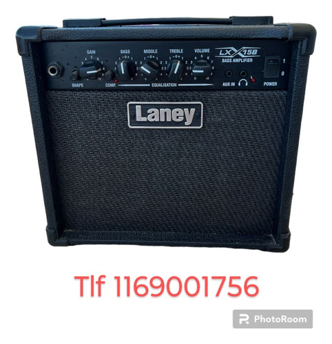 Amplificador De Bajo Laney Lx15b Usado 