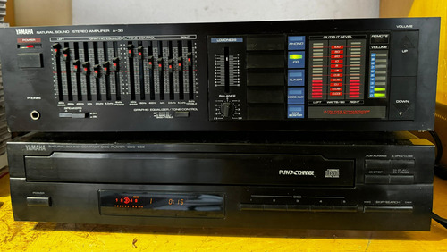 Amplificador Yamaha A-30 Integrado Con Ecualizador. Monster