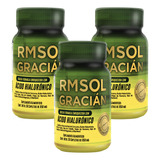 3 Pack Rmsol Ácido Hialurónico 100% Original 90 Tomas 850mg