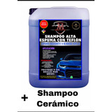 Shampoo Con Cera, Teflon Cerámica Ultra Espuma  10lts