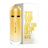 Perfume 212 Vip Feminino 125ml Edp - 100% Original + Brinde 