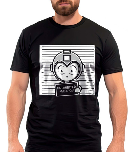 Playera Prisionero Megaman Gamer