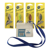 Cucharillas De Pesca Thomas Buoyant - Set De 4 Colores +