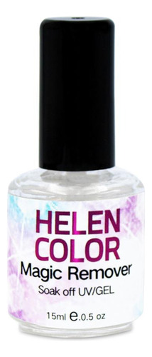 Helen Color Removedor De Esmalte Em Gel Magic Remover  15ml