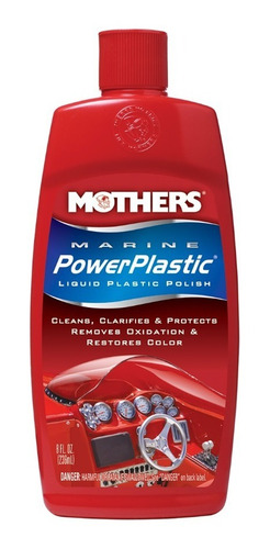 Mothers Marine Power Plastic / Restaurador De Plasticos