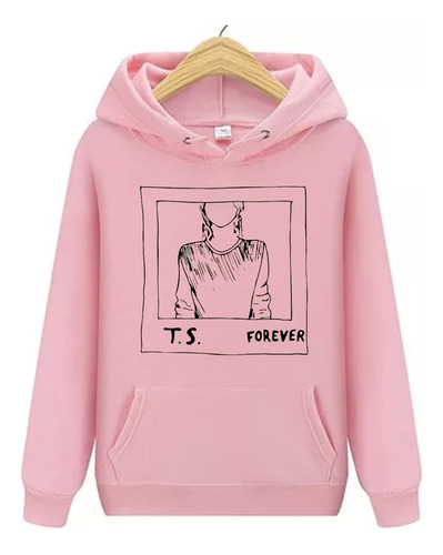 Buzo Taylor Swift - Rosa Hoodie - Unisex - Canguro