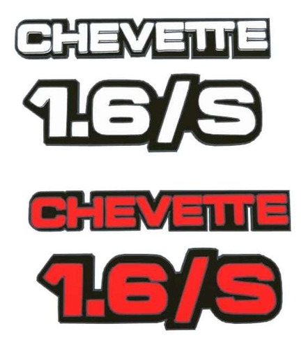 Logo Chevette Con Color Para Baul Foto 2