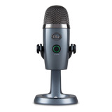 Micrófono Blue Yeti Nano Omnidireccional Cardio Shadow Grey