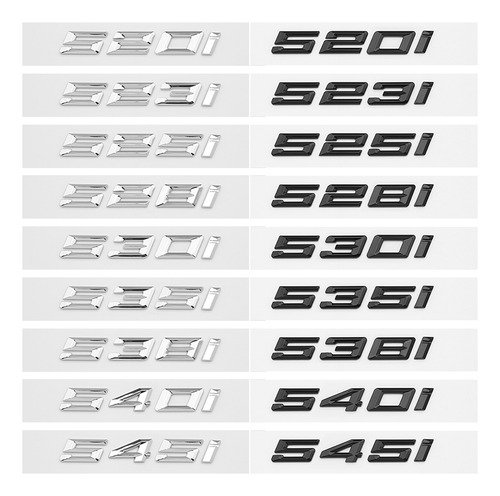 3d Abs Trunk Badge Letter Sticker Para Para Bmw 420i 430i