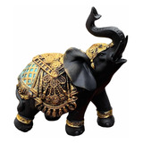 Elefante De Resina Indiano Decoração Casa Presente Realista