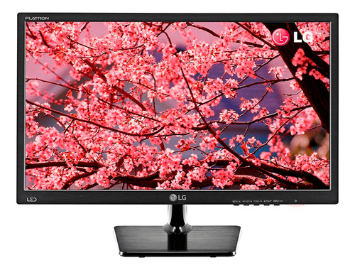 Monitor Led 19.5 20m37 Ajuste De Inclinação Vga LG Cor Preto