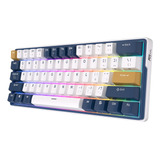 Teclado Mecánico Rk Royal Kludge Rk61 Plus Bt5.0/2.4g/usb