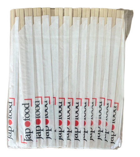 Palillos De Madera Para Sushi (100unid)