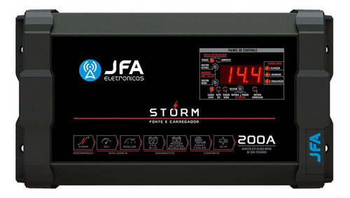 Fonte Carregador Automotivo Jfa Storm 200 Amperes Bivolt Sci