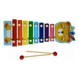 Set Xilófono Juguete Educativo Instrumento Musical Portátil