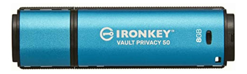 Kingston Usb Ironkey Vault Privacy 50, 8gb Usb 3.2 Gen1