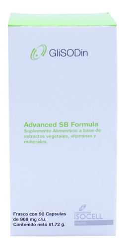 Glisodin Skin Nutrients Brightening Formula 90 Cáps Original