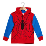 Buzo Spiderman Disfraz C/capucha Hoodie Original Marvel® 
