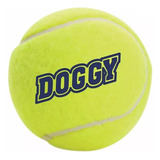 Pelota De Tennis Juguete Para Perro Grande 1 Pza Con Sonido Color Verde Claro