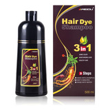 Tinte De Cabello Champu Ivnil Castano Base De Hierbas #u