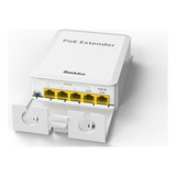 Reidubo Extensor Gigabit Poe++ De 5 Puertos Para Exteriores,