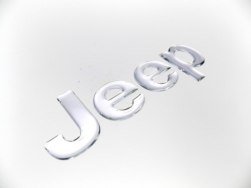 Emblema Jeep Resinado. Cromado Oro, Silver, Negro. Oferta. Foto 2