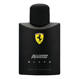 Perfume Ferrari Black Masculino Eau De Toilette 125ml