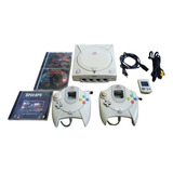 Dreamcast Americano Placa Va1 Completo Funcionando 100% Tudo Testado!!!!  D1