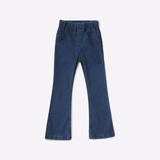 Pantalón Oxford Jeans Nena Niña Elastizado Grisino Original