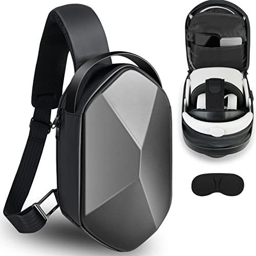 Estuche Case Para Oculus Quest 2 Sarlar Negro