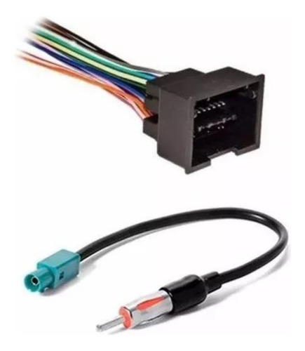 Plug Chicote Conector De Radio E Antena Cobalt Spin Cruze