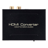 1 Convertidor Óptico Rca L/r Hd, Hdmi A Hdmi Y Spdif H