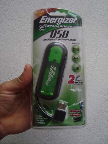 Cargador Pilas Usb Energizer Aa Y Aaa Caballito Envios