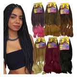 Cabelo Jumbo Jumbão P/ Trança Box Braids Longo   