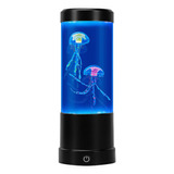 Led Dream Jellyfish - Aquário Redondo Real De 7 Cores Com Co