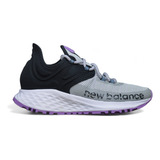 Zapatilla New Balance Mujer Wtrovrg Gris Con Negro