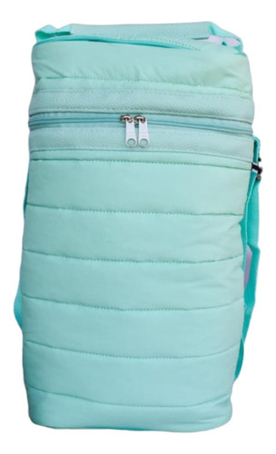 Bolso Matero Puffer Porta Termo Mate Morral Premium Matelasé