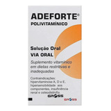 Crescimento De Cabelo / Adeforte Uso Oral C/ Ampola De 3ml