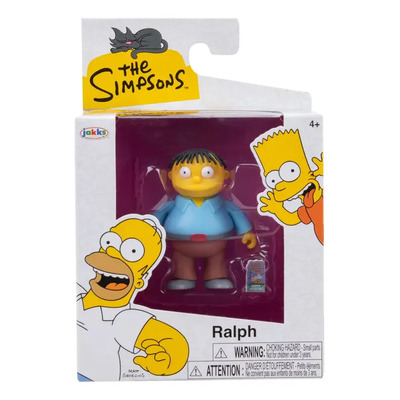 Figura de Accion - 6cm - De Ralph Gorgory Con Tarjeta Los Simpsons - Jakks Pacific | Envío gratis