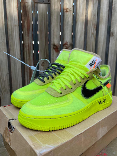 Zapatillas Air Force 1 Off White X Nike Volt