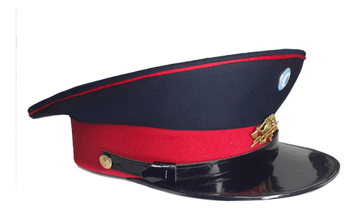 Gorra De Gala Para Bomberos Tropa Y Cadetes Con Ribete