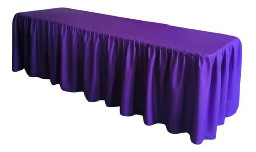 Bambalina Para Mesa Principal (2.40x75) Color A Elegir | MercadoLibre