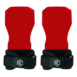 Hand Grip Luva Palmar Protetor Crossfit Cross Training Tapu Cor Vermelho Tamanho G