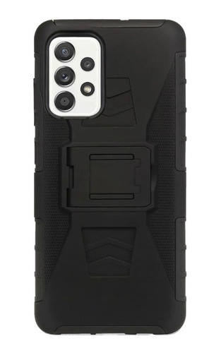 Funda Uso Rudo Con Clip + Mica Compatible Con Samsung