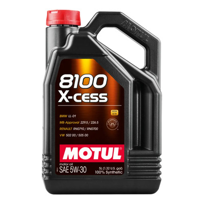 Aceite Motor Auto Motul 8100 5w30 Xcess 100% Sintétic 5l | Envío gratis